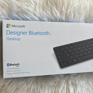 Microsoft Designer Bluetooth Desktop in Gray Black